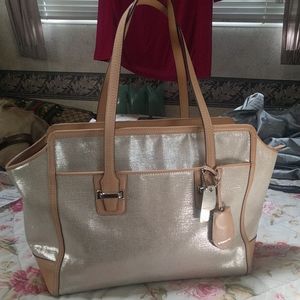 Coach Taylor foiled carry-all F27727